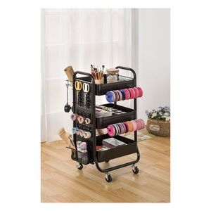 Craft cart. [black]